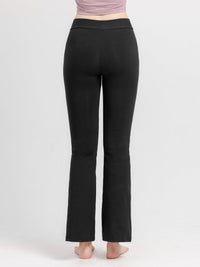 [Loopa] コットンストレッチパンツ（Vフロント）Cotton stretch Yoga Pants V-front - Loopa ルーパ 公式 ヨガウェア・フィットネスウェア