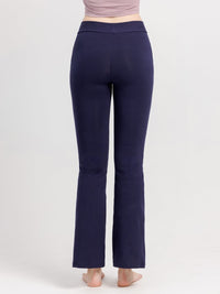 [Loopa] コットンストレッチパンツ（Vフロント）Cotton stretch Yoga Pants V-front - Loopa ルーパ 公式 ヨガウェア・フィットネスウェア