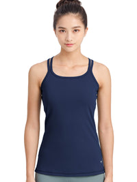 Limited Time SALE [Loopa] Loopa Cup-Included Double Strap Camisole / double strap camisole