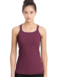 期間限定SALE[Loopa] ルーパ カップ付き ダブルストラップ キャミソール / double strap camisole