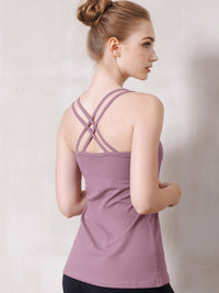 Limited Time SALE [Loopa] Loopa Cup-Included Double Strap Camisole / double strap camisole