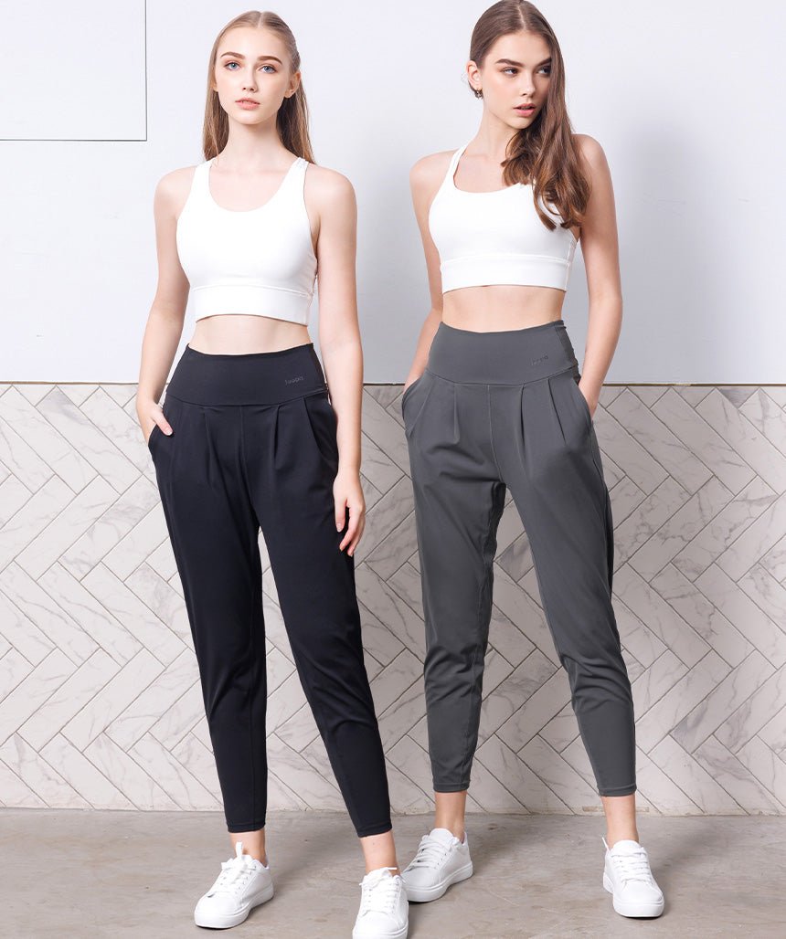 [Loopa] ワイドテーパードパンツ wide tapered pants - Loopa ルーパ 公式 ヨガウェア・フィットネスウェア