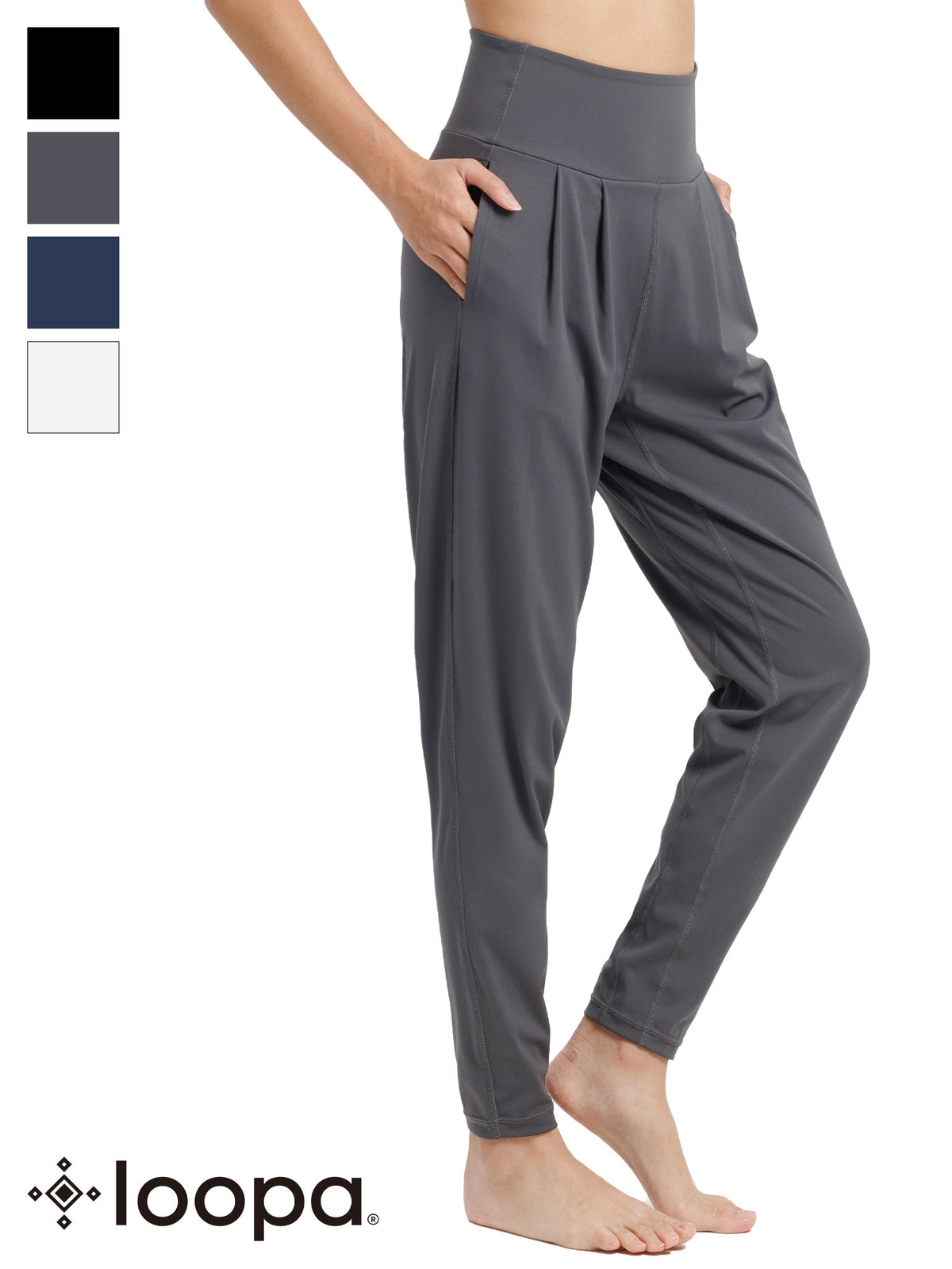 [Loopa] Wide Tapered Pants