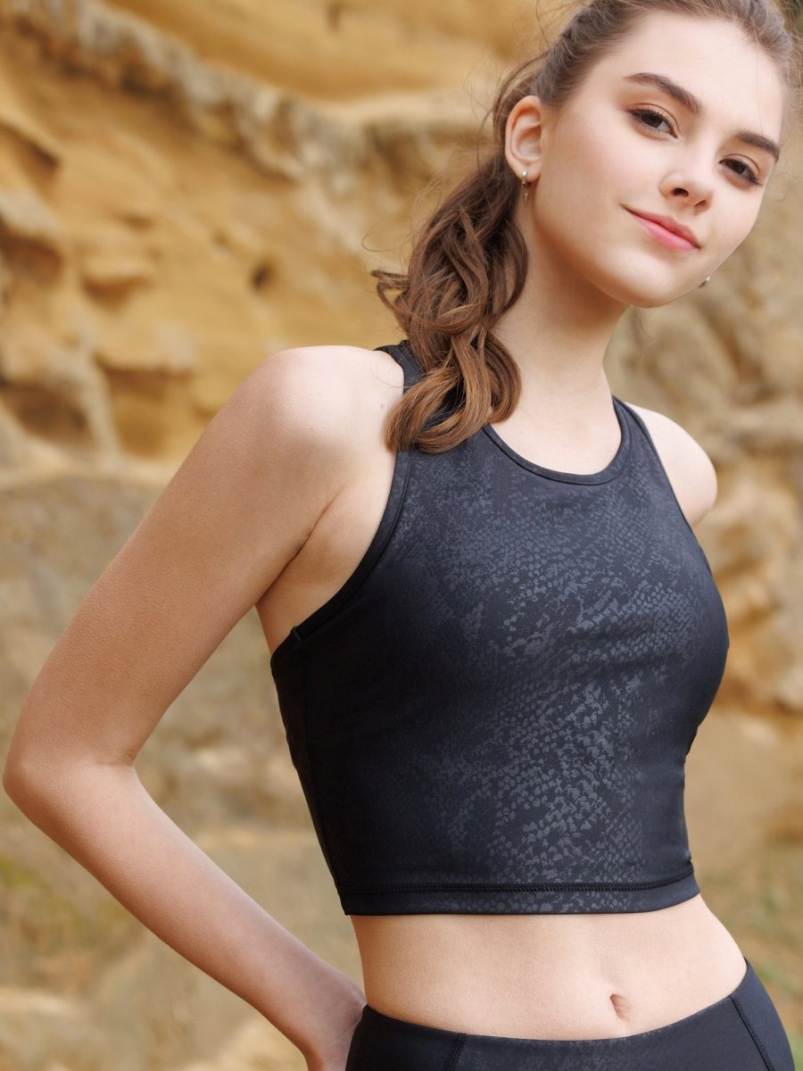 [Loopa] ルーパ プレミアム FIT クロップドタンク premium fit cropped tanktop 23SS - Loopa ルーパ 公式 ヨガウェア・フィットネスウェア