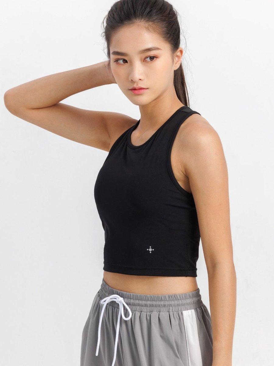 [Loopa] ルーパ 3D クロップドタンク 3D cropped tanktop 23SS - Loopa ルーパ 公式 ヨガウェア・フィットネスウェア