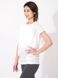 [Loopa] ルーパ シアーヨガトップ Sheer Yoga Top 23SS - Loopa ルーパ 公式 ヨガウェア・フィットネスウェア