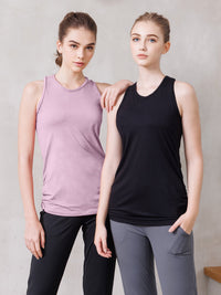 [Loopa] Plain Y-Back Yoga Tank Top