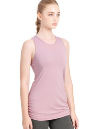 [Loopa] Yバックタンクトップ 無地 Y-back Yoga tank top Plain