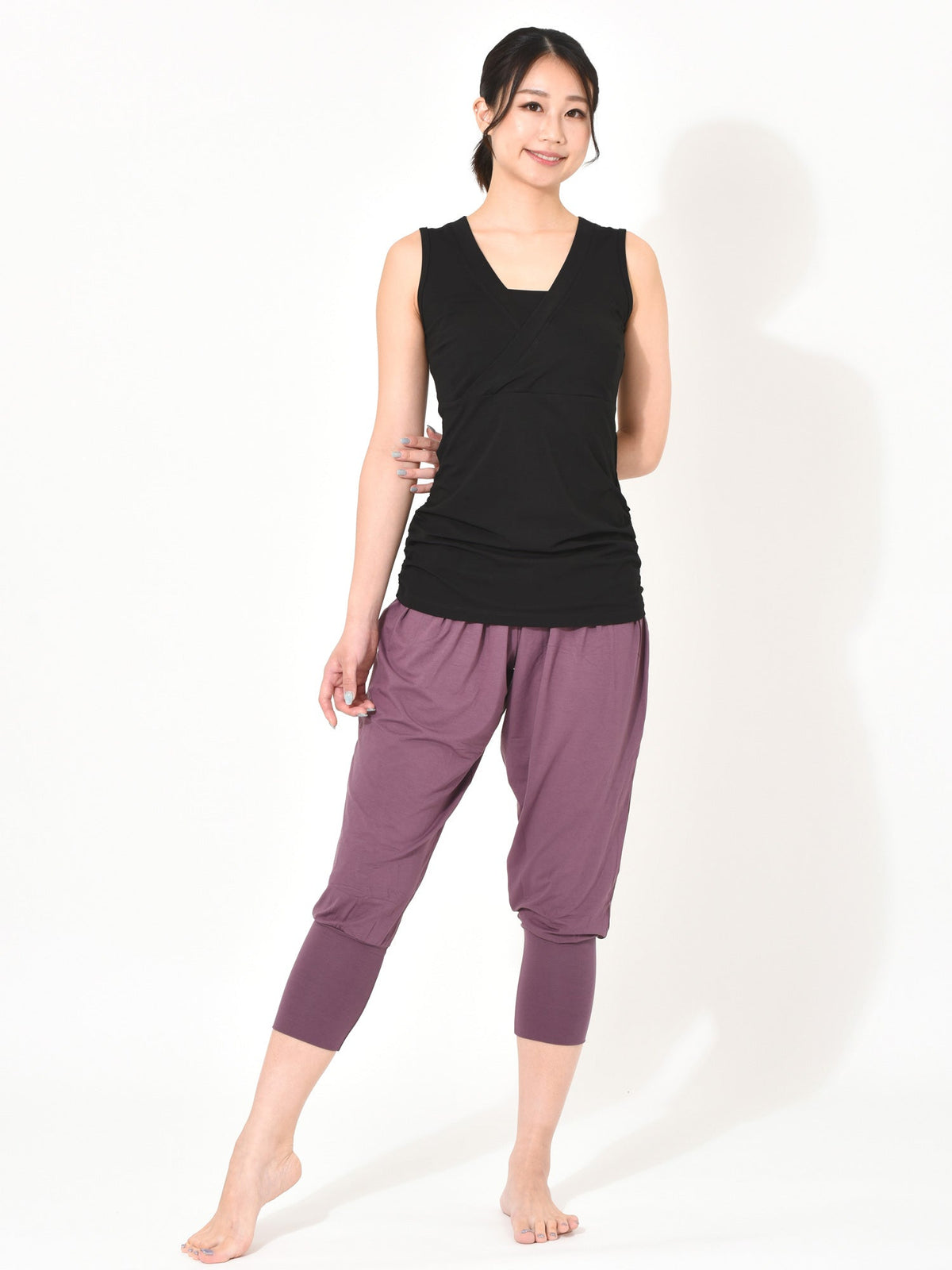 SALE[Loopa] Wrapover Top Yoga Cushcool Top