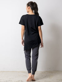 SALE[Loopa] 2.0 アシメトリカル 2way Tシャツ Asymmetrical 2way T-shirt