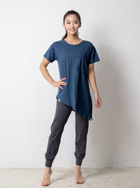 SALE[Loopa] 2.0 アシメトリカル 2way Tシャツ Asymmetrical 2way T-shirt