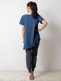 SALE[Loopa] 2.0 アシメトリカル 2way Tシャツ Asymmetrical 2way T-shirt