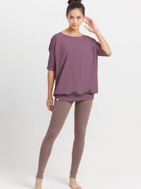 期間限定SALE[Loopa] 2.0 ドルマン スリーブ トップ Yogawear Dolman Sleeve Top