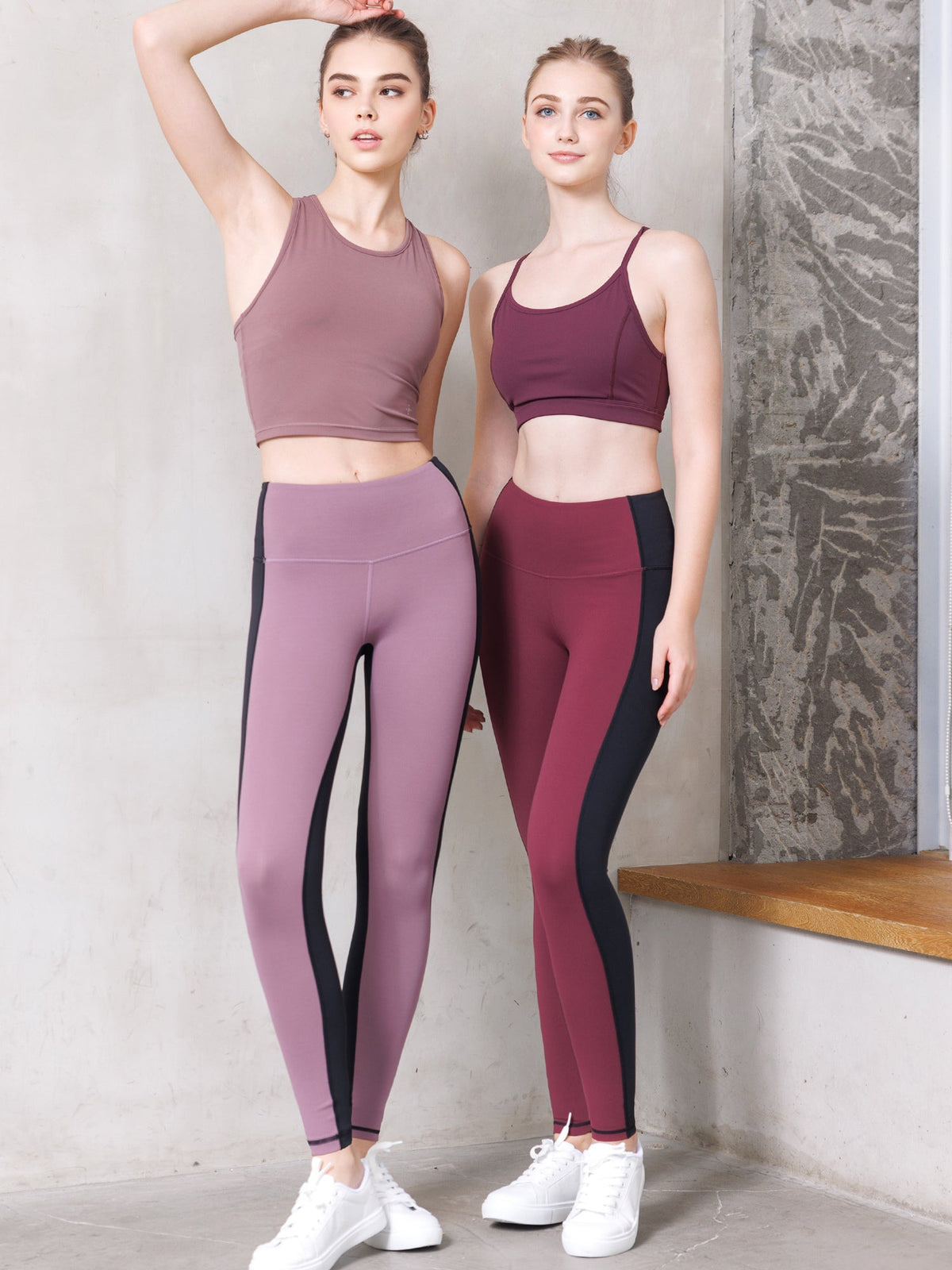 SALE[Loopa] Daily Yoga Leggings (Bicolor)