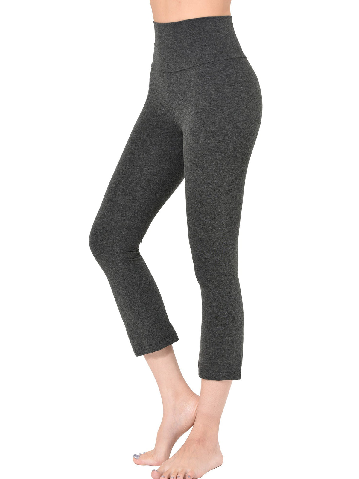 [Loopa] Stretch Cotton Capri Yoga Pants 23FW ストレッチコットンカプリヨガパンツ