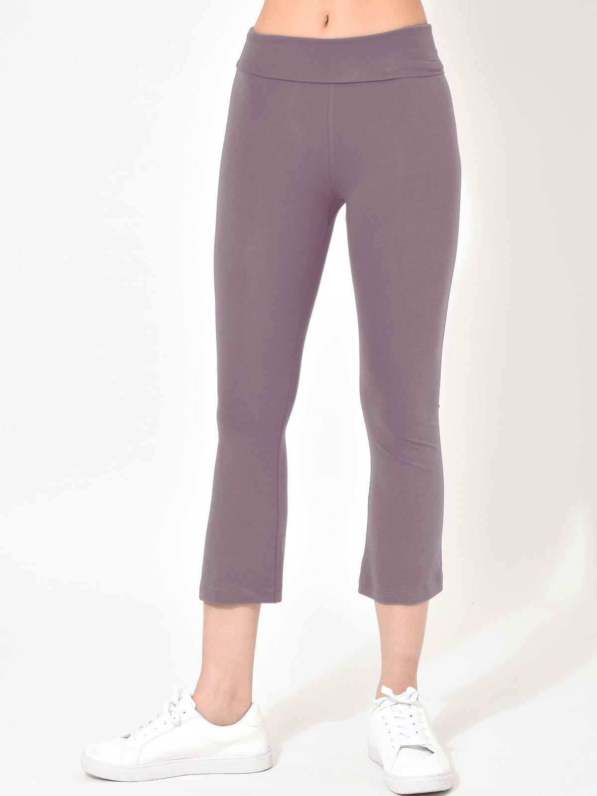 [Loopa] Stretch Cotton Capri Yoga Pants 23FW ストレッチコットンカプリヨガパンツ