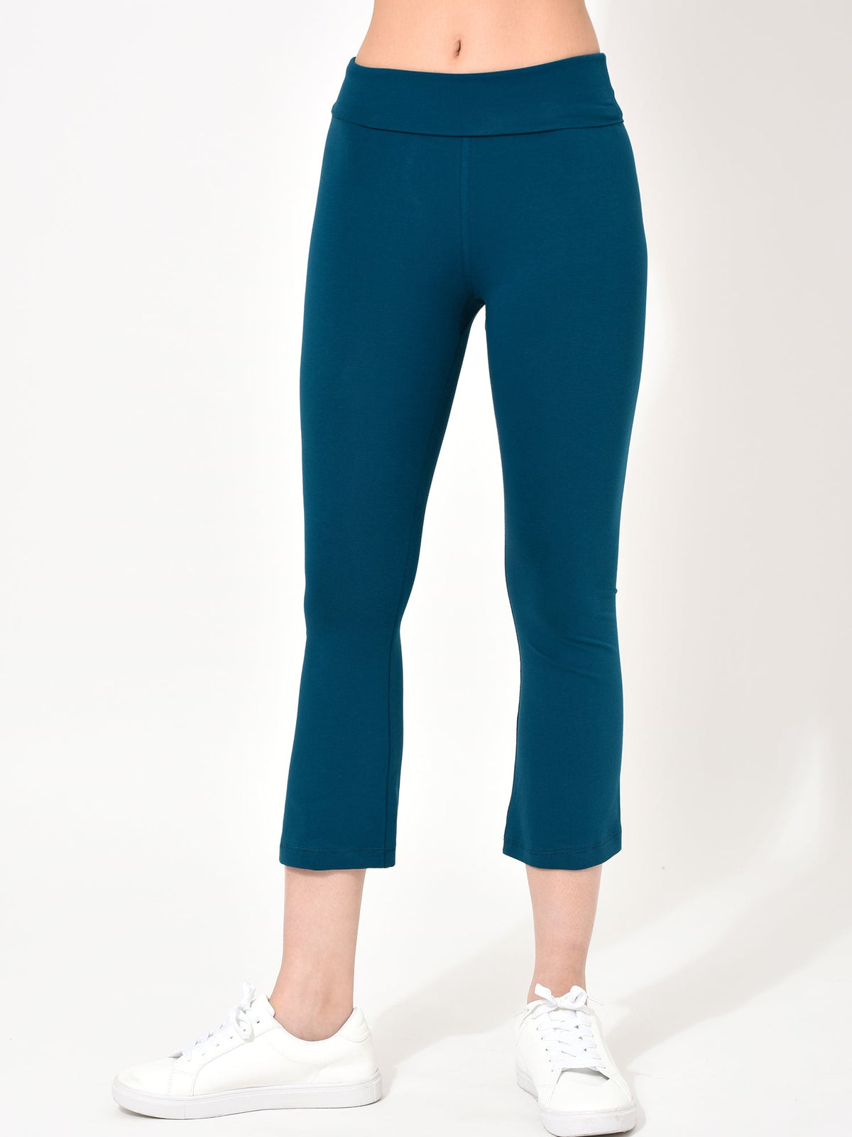 [Loopa] Stretch Cotton Capri Yoga Pants 23FW ストレッチコットンカプリヨガパンツ