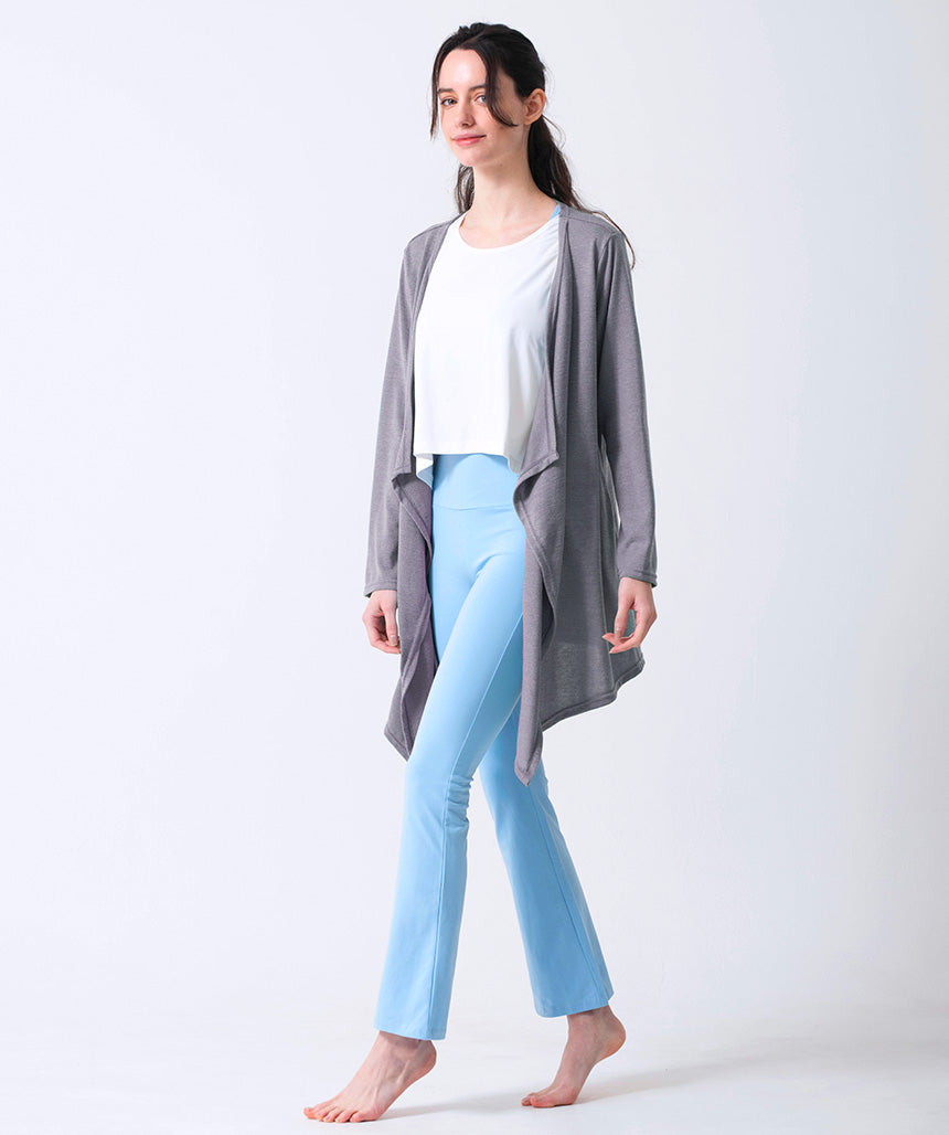 SALE[Loopa] ドレープ カーディガン draped cardigan