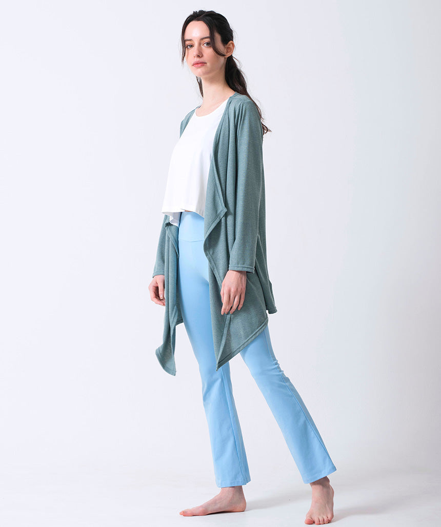 SALE[Loopa] ドレープ カーディガン draped cardigan