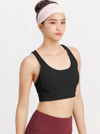 [Loopa] ヨガ ダブルクロス ワークアウト ブラトップ Yoga Double Cross Workout Bra Top - Loopa ルーパ 公式 ヨガウェア・フィットネスウェア