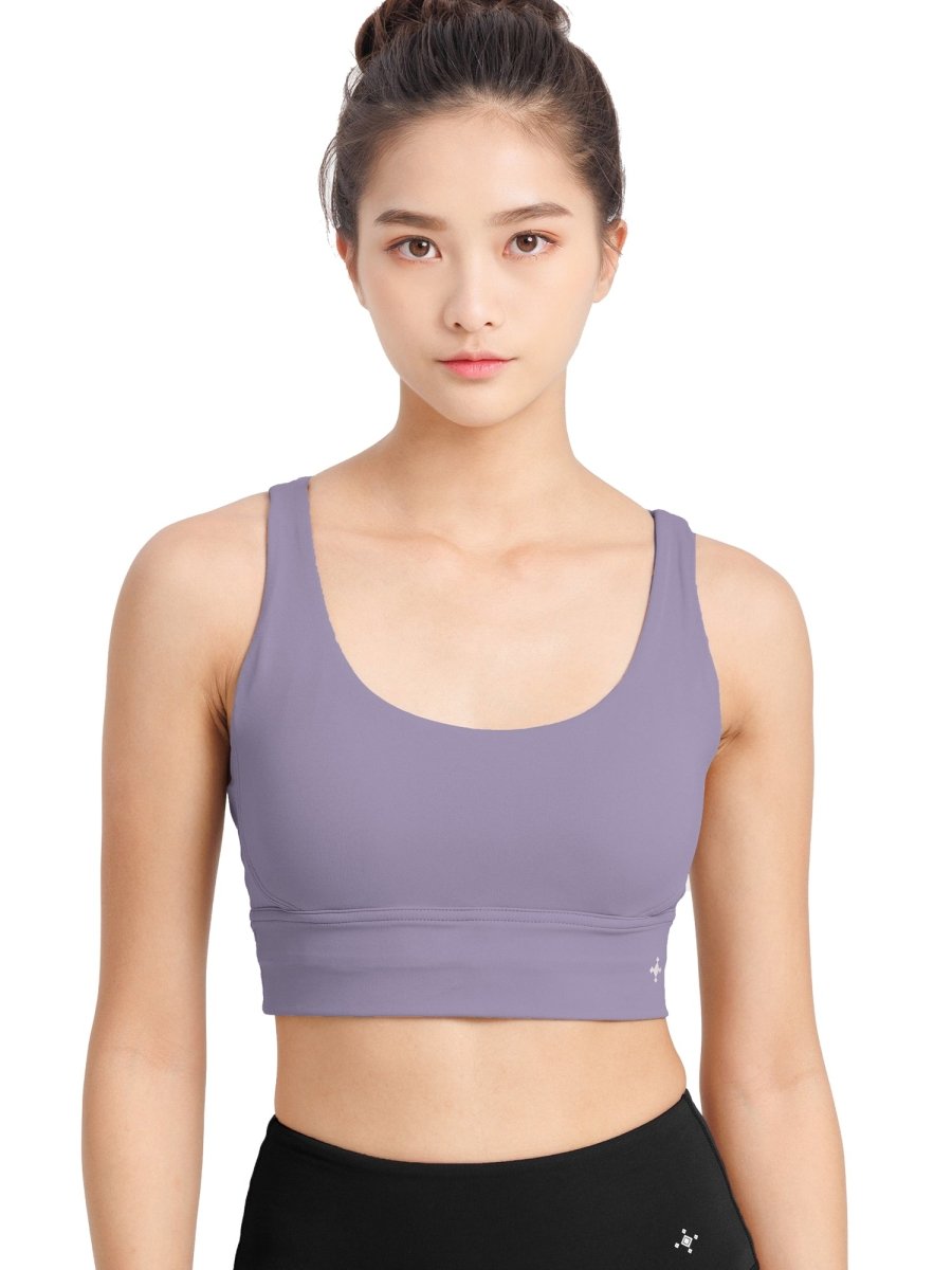 [Loopa] ヨガ ダブルクロス ワークアウト ブラトップ Yoga Double Cross Workout Bra Top - Loopa ルーパ 公式 ヨガウェア・フィットネスウェア