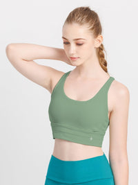 [Loopa] ヨガ ダブルクロス ワークアウト ブラトップ Yoga Double Cross Workout Bra Top - Loopa ルーパ 公式 ヨガウェア・フィットネスウェア