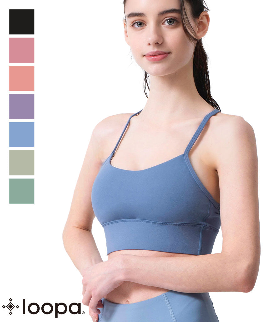 SALE[Loopa] ヨガ Yバック ワークアウト ブラトップ Yoga Y back Workout Bra Top