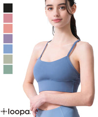 SALE[Loopa] ヨガ Yバック ワークアウト ブラトップ Yoga Y back Workout Bra Top