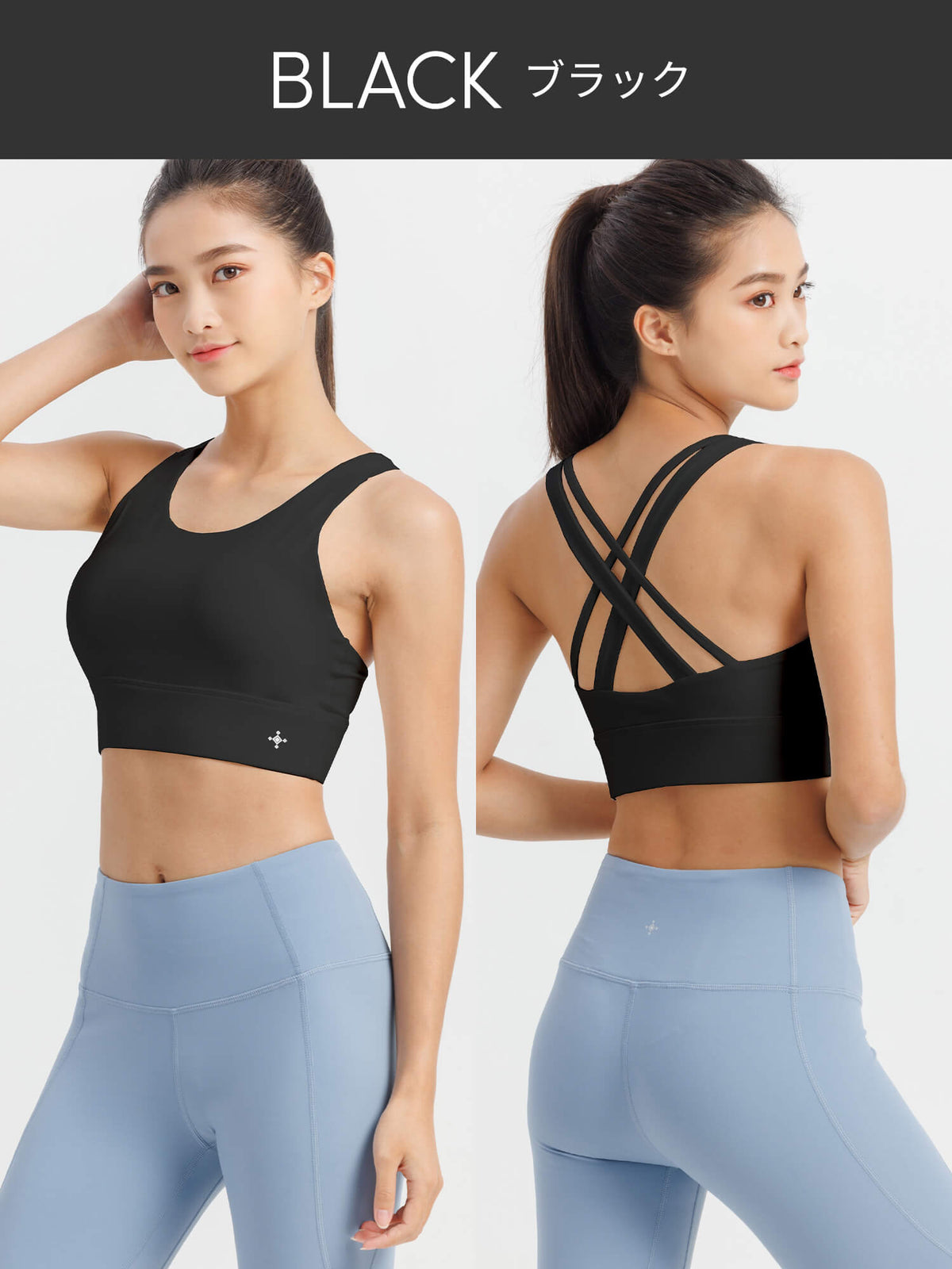 SALE[Loopa]  3D エックス バック ブラトップ  3D X-back bra top