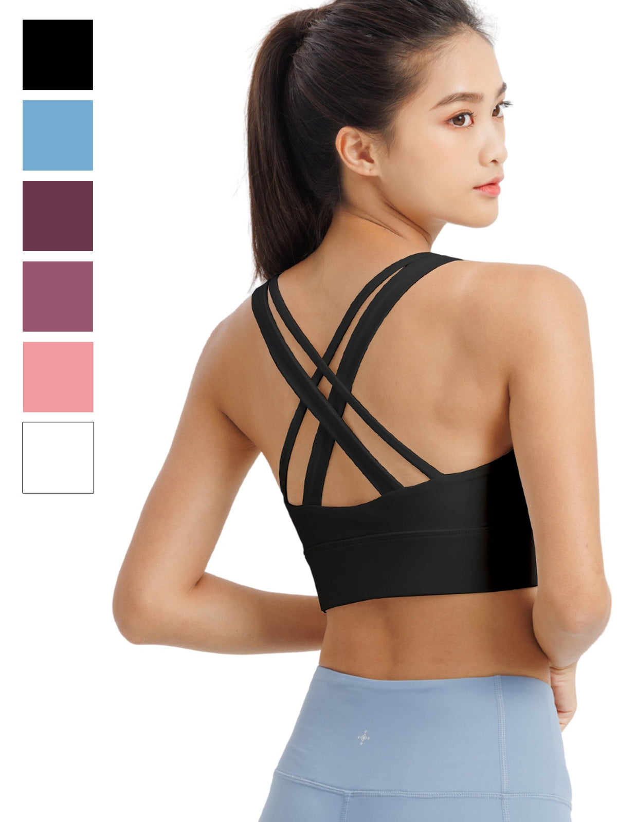 SALE[Loopa]  3D エックス バック ブラトップ  3D X-back bra top