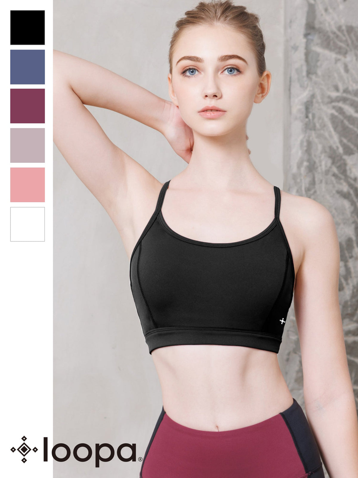 SALE[Loopa] Cross Back Support Bra