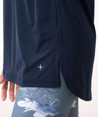 [Loopa] ルーパ ルーシュ ヨガ チュニック ruche yoga tunic Tシャツ ヨガトップス / ヨガウェア 21FW.