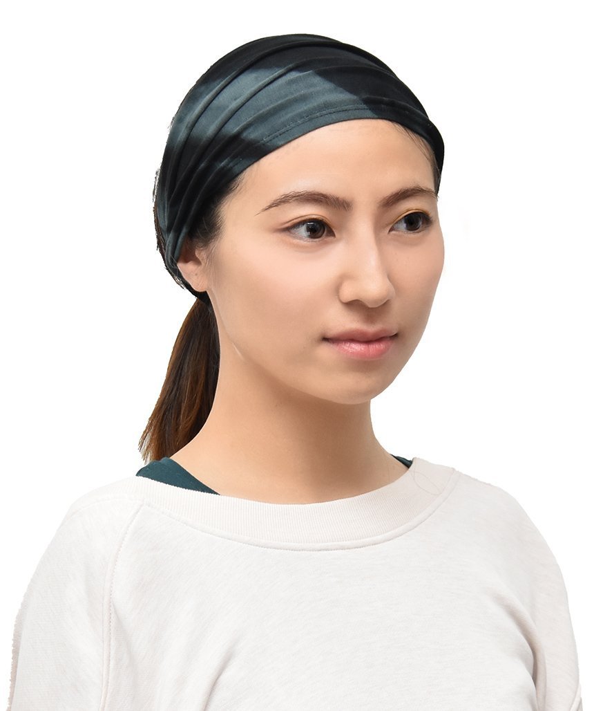 [Loopa] 2.0 ヘアバンド スクイーズ バティック柄(染め柄) Yoga Hair band Squeeze dyed pattern ヘッドバンド / [A] 10_3.