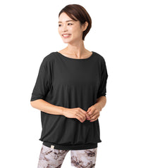 [Loopa] ルーパ 2.0 ドルマン スリーブ トップ Yogawear Dolman Sleeve Top Tシャツ ヨガトップス / ヨガウェア ブラック 20_1.