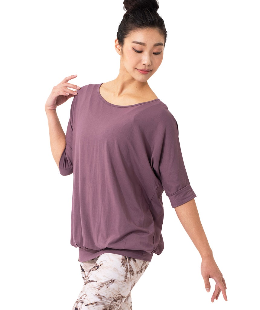 [Loopa] ルーパ 2.0 ドルマン スリーブ トップ Yogawear Dolman Sleeve Top Tシャツ ヨガトップス / ヨガウェア ブラック 20_1.