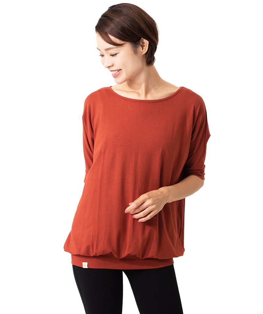 [Loopa] ルーパ 2.0 ドルマン スリーブ トップ Yogawear Dolman Sleeve Top Tシャツ ヨガトップス / ヨガウェア ブラック 20_1.