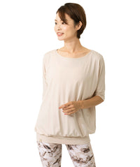 [Loopa] ルーパ 2.0 ドルマン スリーブ トップ Yogawear Dolman Sleeve Top Tシャツ ヨガトップス / ヨガウェア ブラック 20_1.