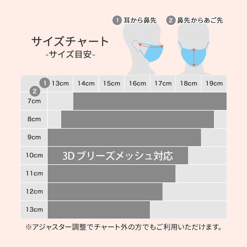 [LOOPA MASK] スポーツマスク 3D ブリーズメッシュタイプ/ スポーツマスク 抗菌・防臭加工 洗える 日本製 水着素材 UV.