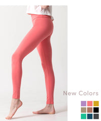 新色[Loopa] ルーパ ストレッチコットン ヨガレギンス Strech Cotton Yoga Leggings / ヨガパンツ ボトムス ヨガウェア [A] 20_1 - Loopa ルーパ 公式 ヨガウェア・フィットネスウェア