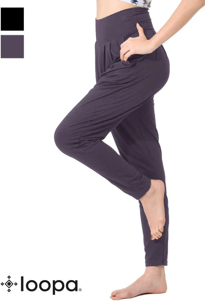 [Loopa] テーパード ヨガ パンツ Tapered Yoga Trousers/ ヨガパンツ ヨガボトムス ヨガウェア [A] 10_1 - Loopa ルーパ 公式 ヨガウェア・フィットネスウェア