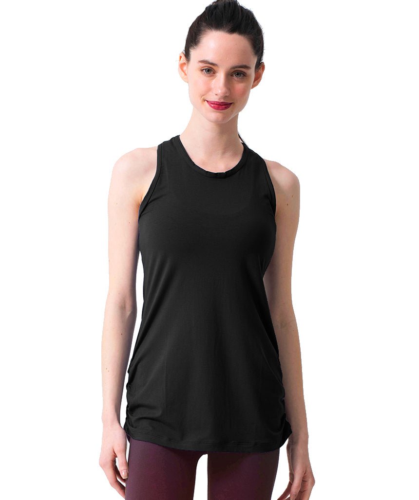 [Loopa] Yバックタンクトップ 無地 Y-back Yoga tank top Plain / ヨガウェア ヨガトップス [A] 10_2.