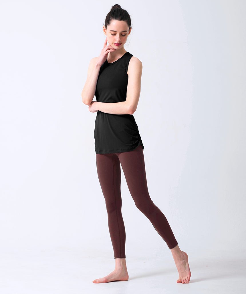 [Loopa] Yバックタンクトップ 無地 Y-back Yoga tank top Plain / ヨガウェア ヨガトップス [A] 10_2.