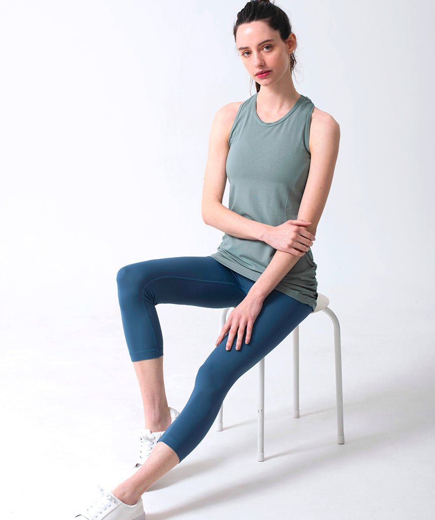 [Loopa] Yバックタンクトップ 無地 Y-back Yoga tank top Plain / ヨガウェア ヨガトップス [A] 10_2.