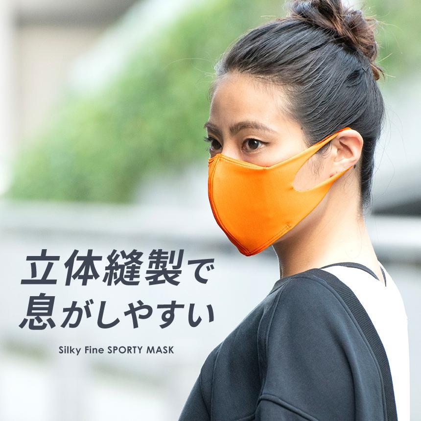 SALE [LOOPA MASK] シルキーファイン マスク Silky Fine Sports Mask/ スポーツマスク 抗菌・防臭加工 洗える 日本製 水着素材 UV [A].