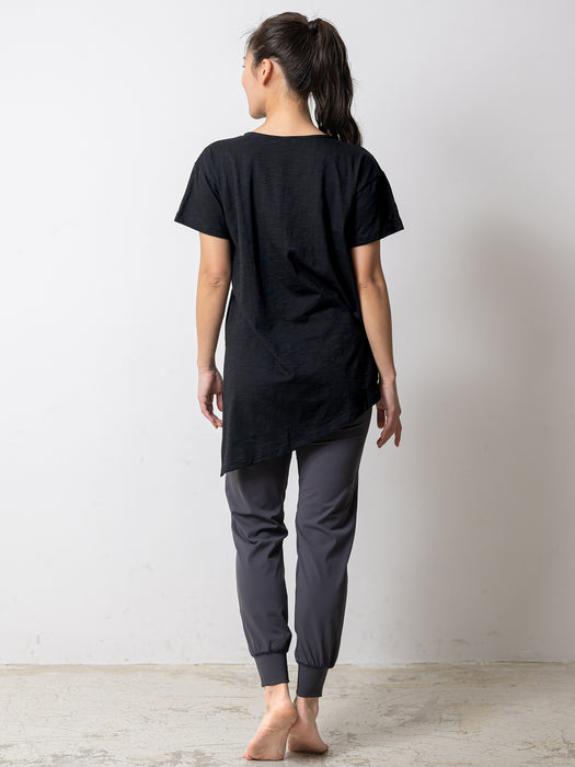 限定SALE[Loopa] 2.0 アシメトリカル 2way Tシャツ Asymmetrical 2way T-shirt